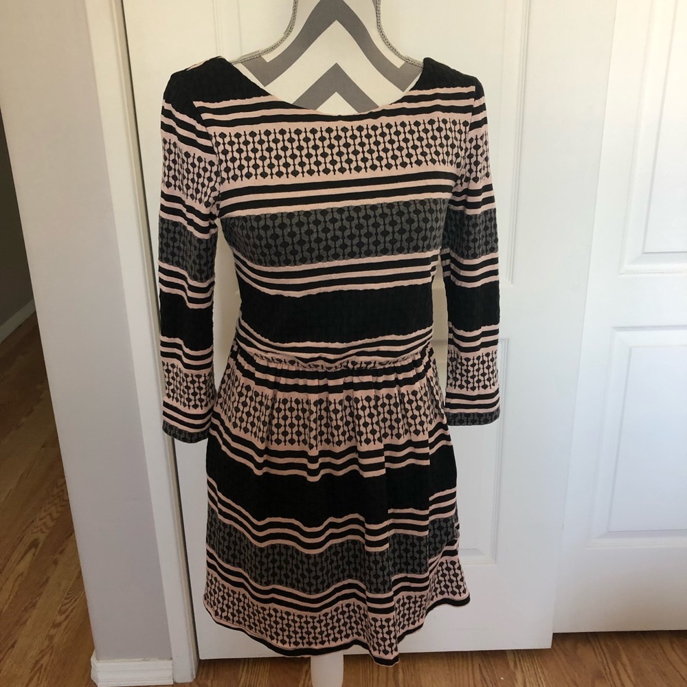 Love Reign Stripes Skater Dress